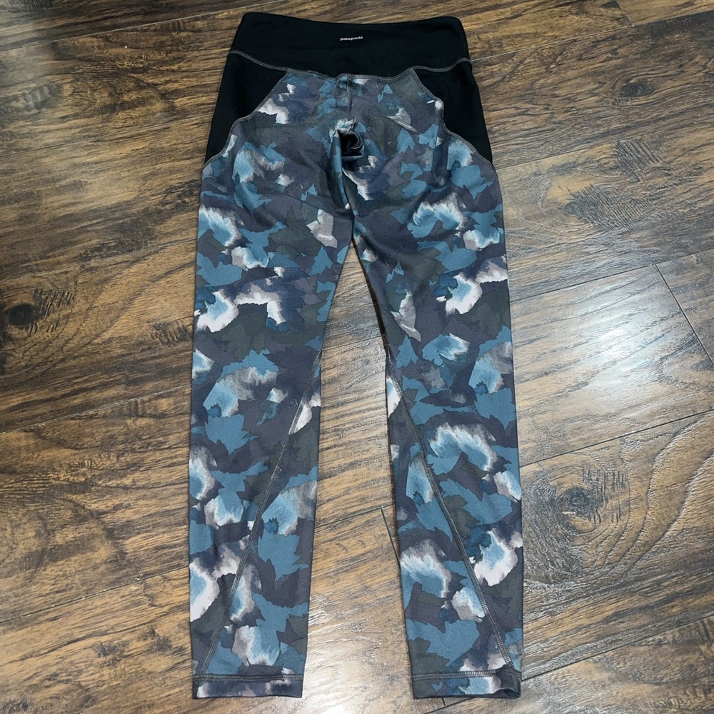 Patagonia‎ Athletic Running Pants Yoga Leggings Womens Small Worn Wear